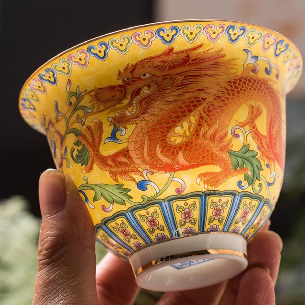Tasses à thé en céramique, Tasse à thé en céramique avec soucoupe, service porcelaine polyvalent