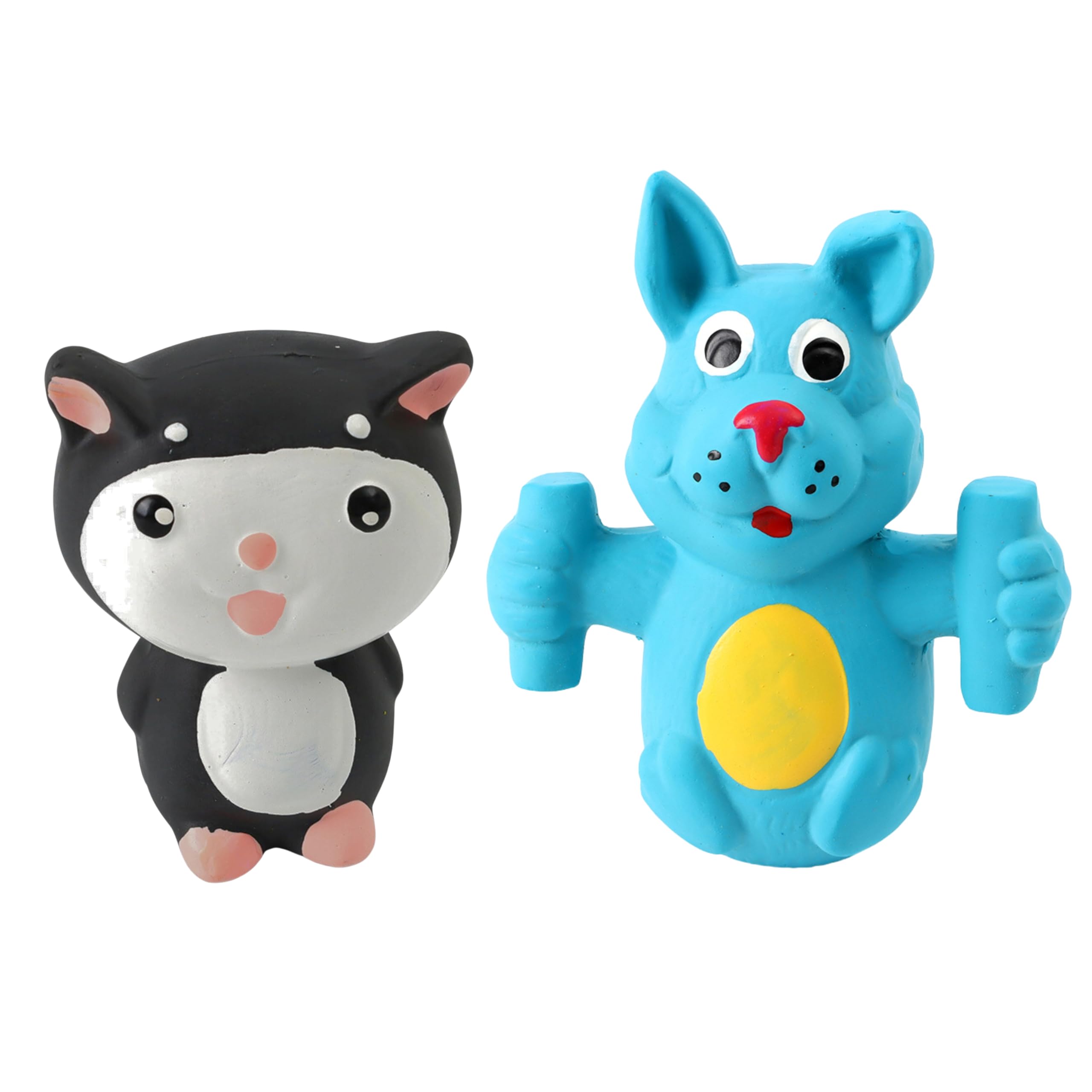 Foodie Puppies Latex Squeaky Puppy and Small Dogs Toys Combo - (Blue Doggy + Kitty Toy) | Durable, Animal Design, Fetch & Safe Chew Play Toy (B0CS3J5755) Amazon Price History, Amazon Price Tracker