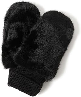 [レイビームス] 手袋 【別注】 CONTROL FREAK フェイク ファー ミトン レディース