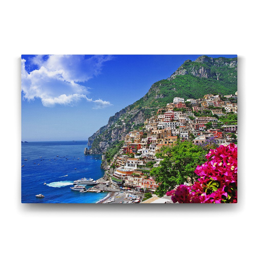 Positano Manzara Tablosu - 90x60cm