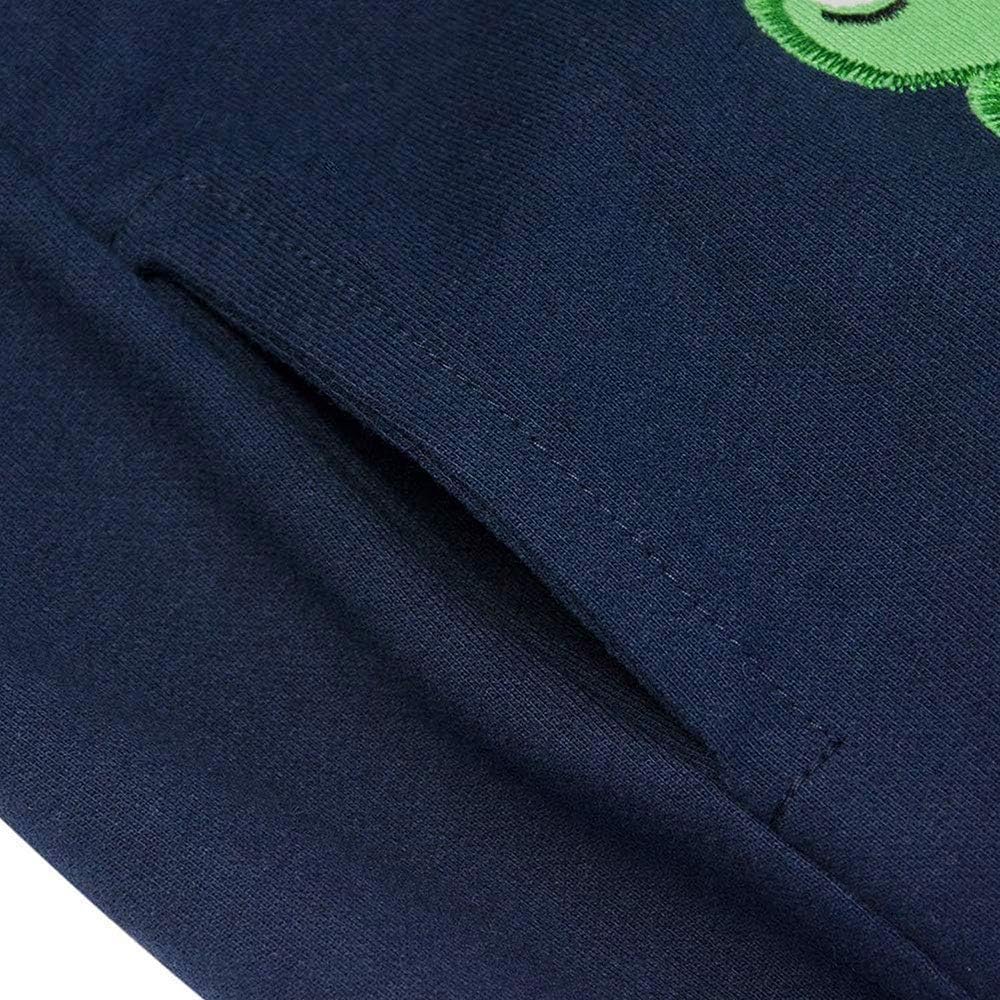 TEDD Sudaderas con Capucha Niño Cremallera Algodón Dinosaurio Lindo Animales Hoodie para Niños 1-10 años