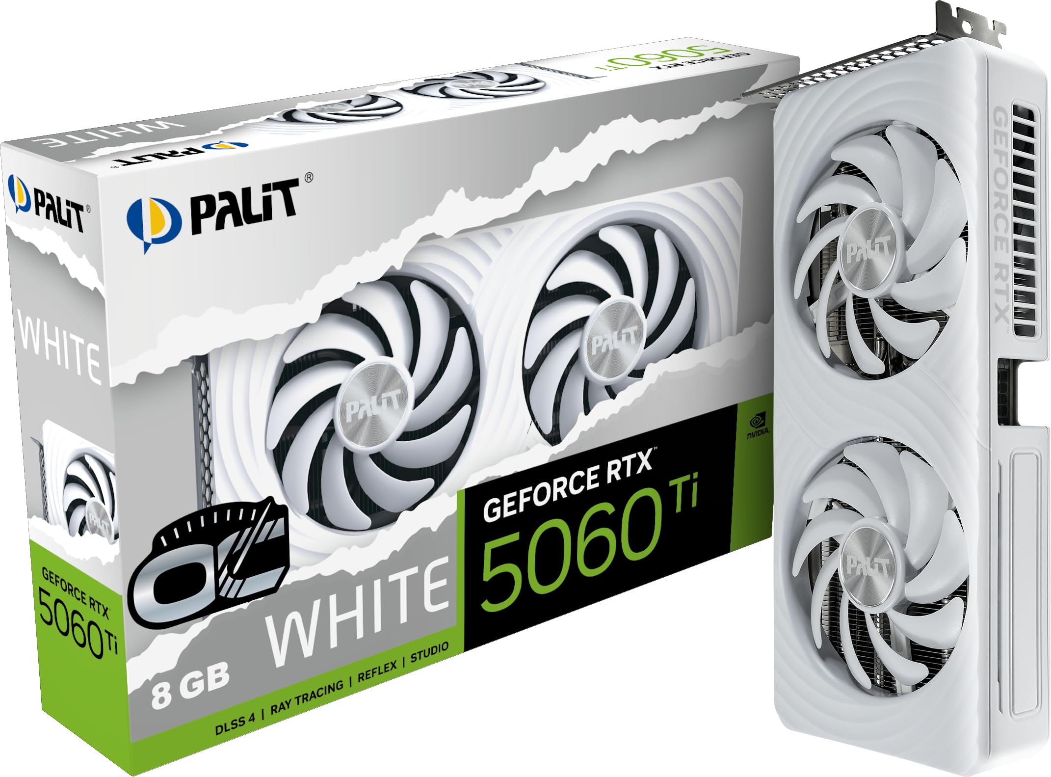 Amazon.com: Palit RTX5060Ti White OC 8GB GDDR7 NE7506TU19P1