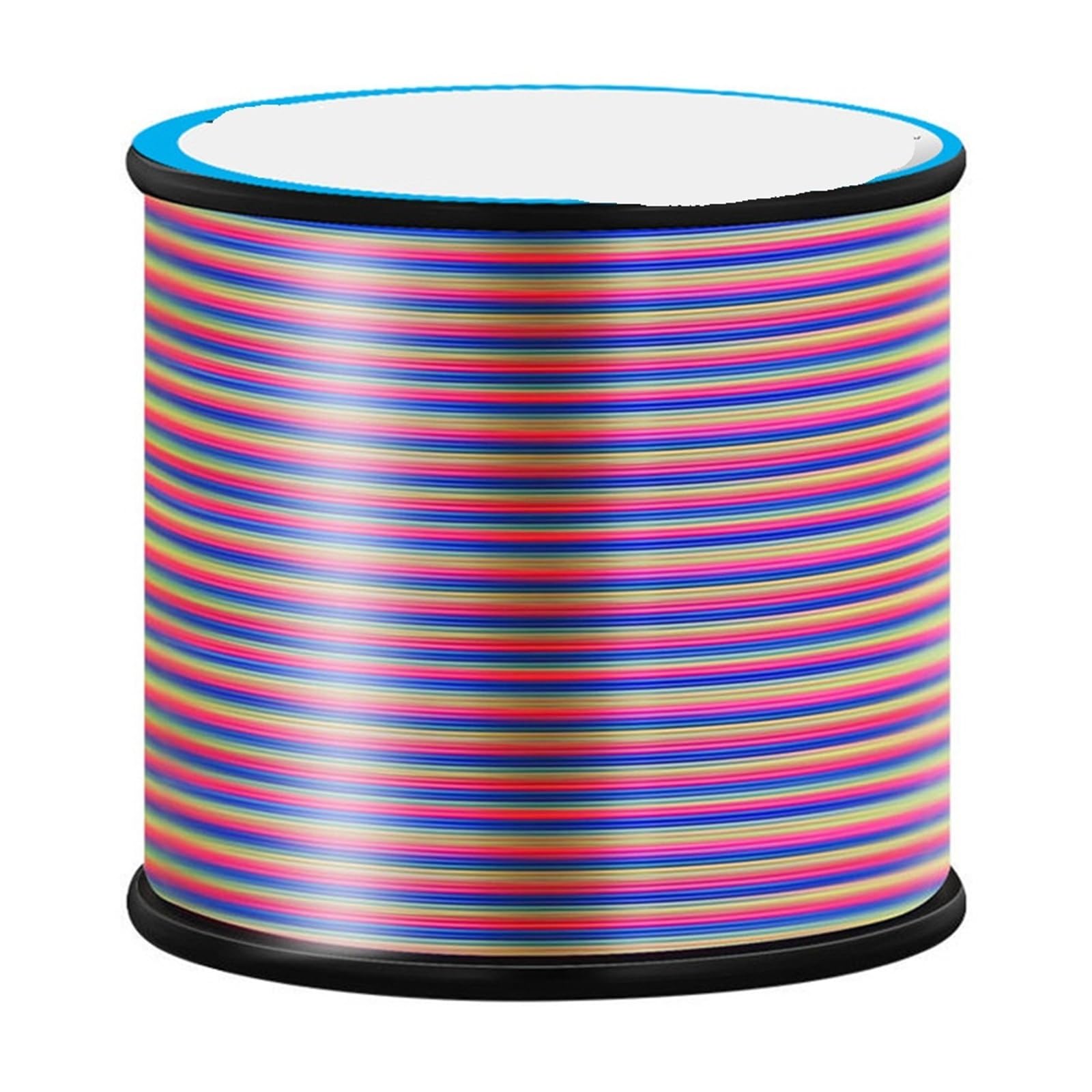 Ligne de pêche Solide en Nylon monofilament Multicolore, 500M 1000M 3000M(Multicolor,3000M-0.400-28LB)