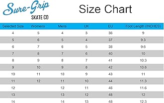 Sure-Grip Boardwalk Outdoor Skates