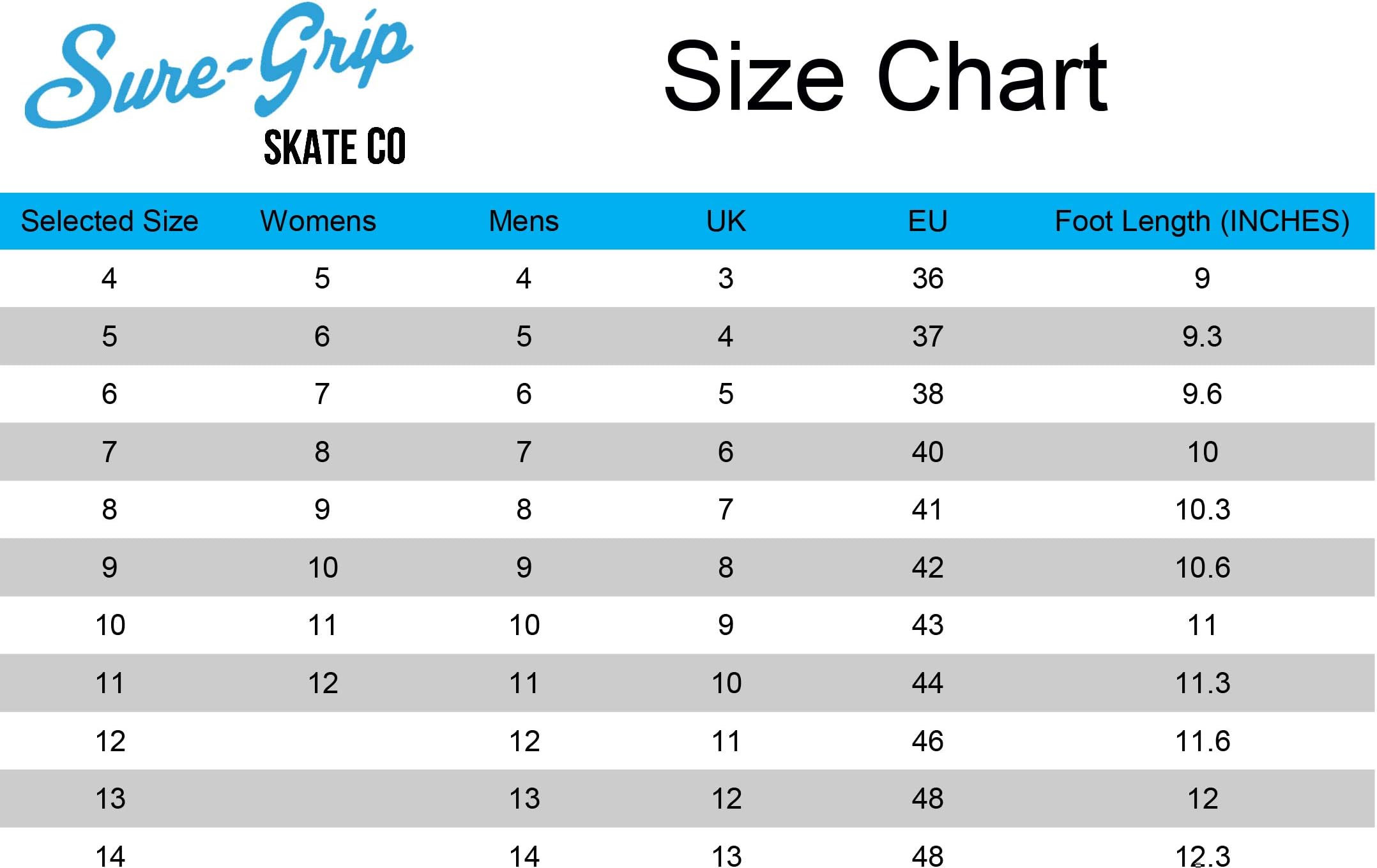 Sure-Grip Boardwalk Outdoor Skates