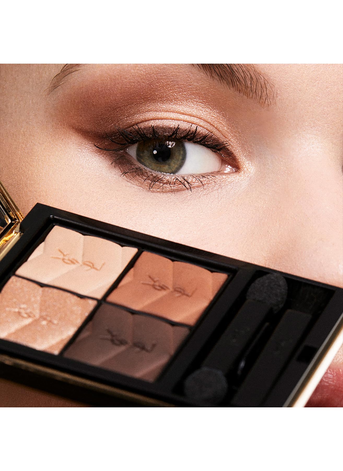 YSL Couture Palette Ombretti Mini, 4 Tonalità Opache e Satinate