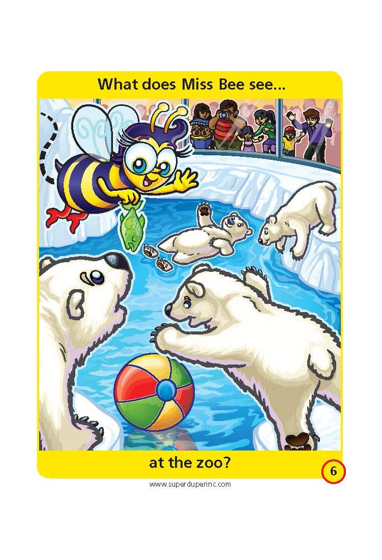 What Does Miss Bee See Fun Deck Super Duper Publications What Does Miss ...