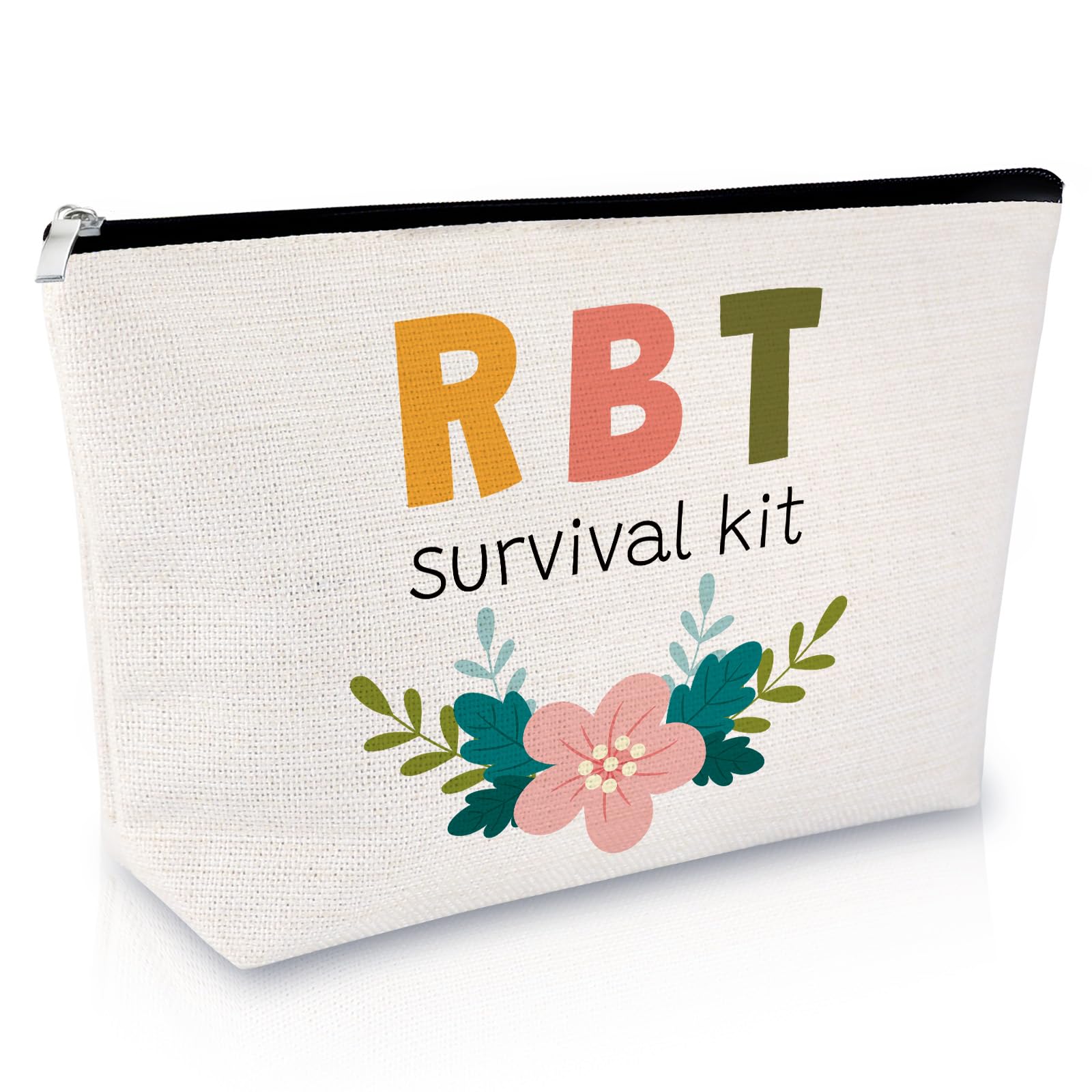 Registered Behavior Technician Gifts RBT Makeup Bag Appreciation Gifts for RBT Behavior Analyst Therapist Gift Cosmetic Bag Thank You Gift Nurse Week