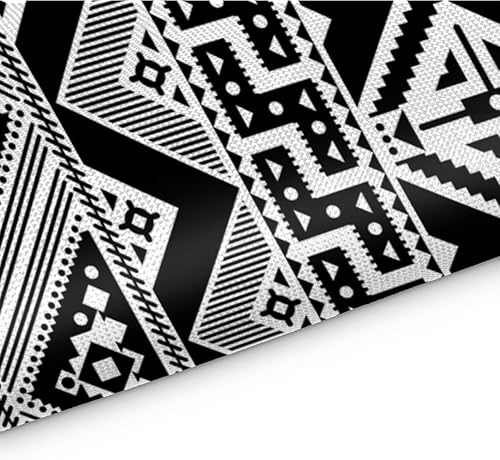 Miniatura 3 de Aztec Art Texture Placemats Set of 4 Table Mats Washable Placemat Waterproof Place Mats for Party Home Dining Table Decor 18x12 in