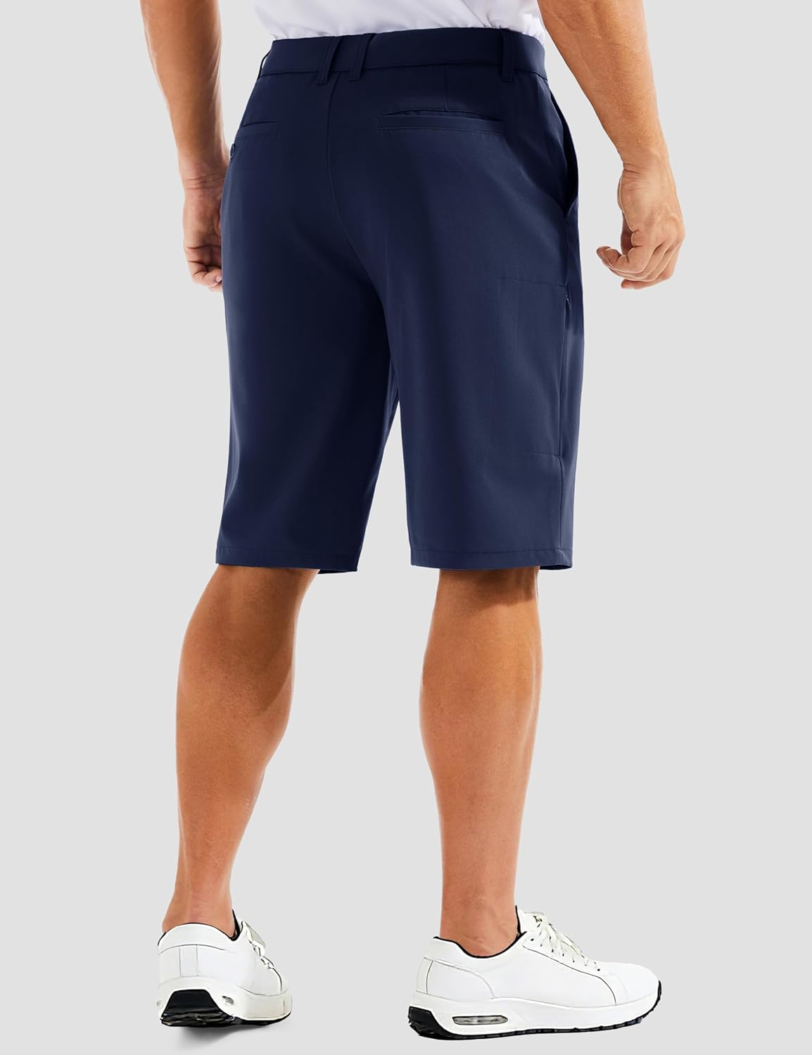 MAGCOMSEN Men's Golf Shorts with 6 Pockets 11 inch Inseam Quick Dry Stretch Casual Work Dress Hiking Shorts for Men