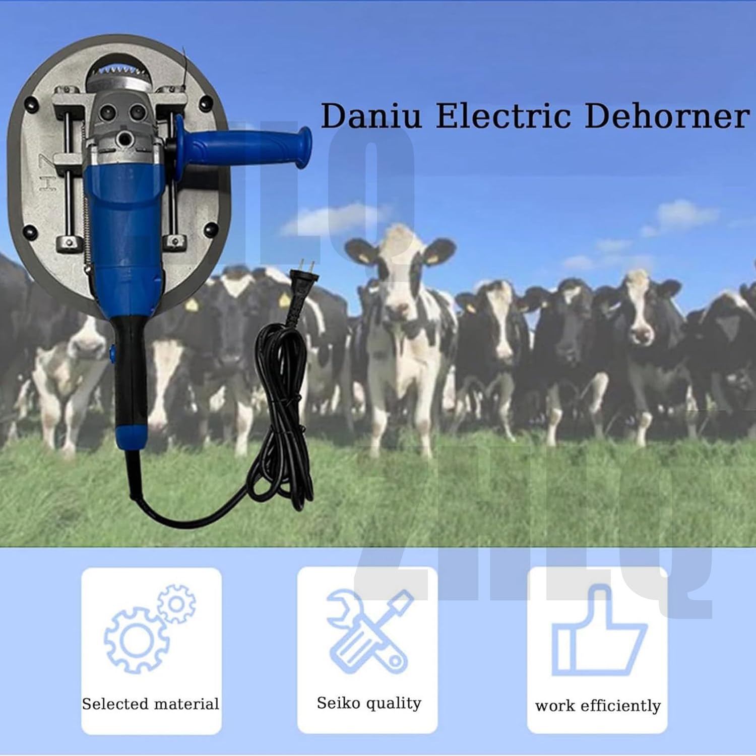 Decornatore Elettrico per capre e vitelli, decornatore Elettrico per bovini, Macchina per la rimozione delle Corna da 1700 W per Animali veterinari, fattorie, Ranch, per Attrezzature agricol