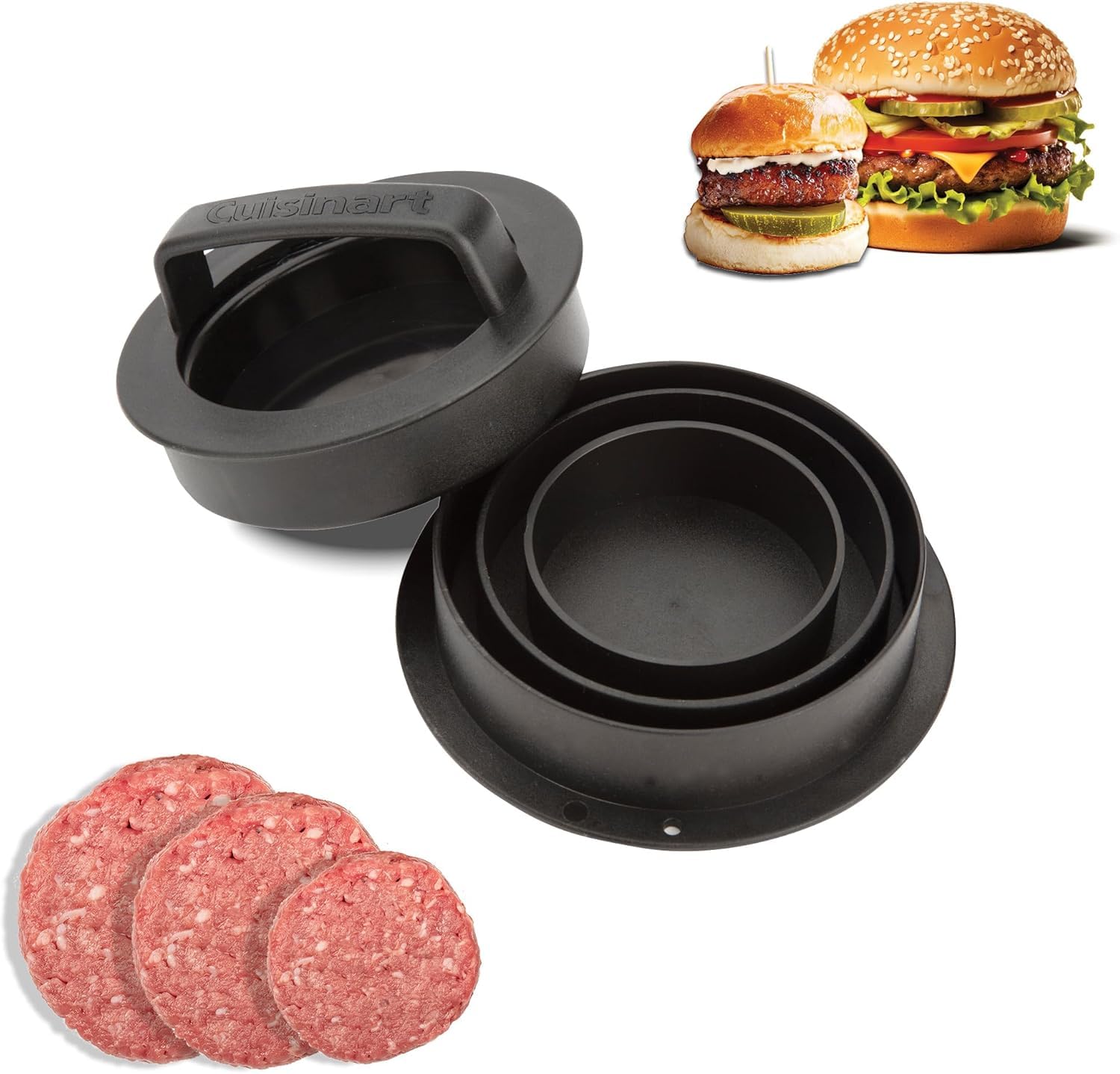Cuisinart CSBP-200 Stuffed 4-in-1 Burger Press
