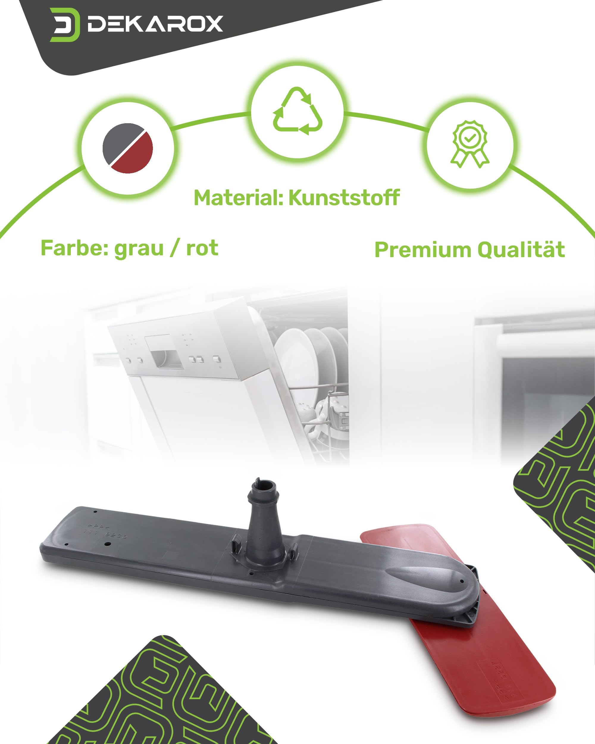 Sprüharm Wascharm unten für AEG Electrolux 111922637/9 1119226379 für Geschirrspüler Spülmaschine wie Favorit 99 88 87