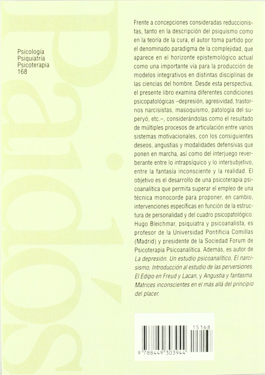 Avances en psicoterapia psicoanalítica: Hacia una técnica de intervenciones específicas: 168 (Psicología Psiquiatría Psicoterapia)