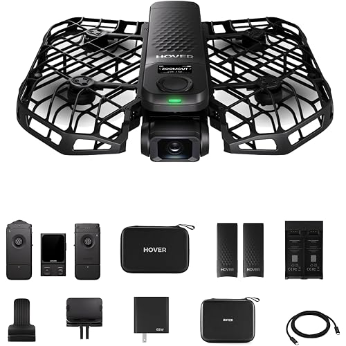 HOVERAir X1 PRO Fly Joy Combo, 4K Action Flying Camera, Foldable Drone