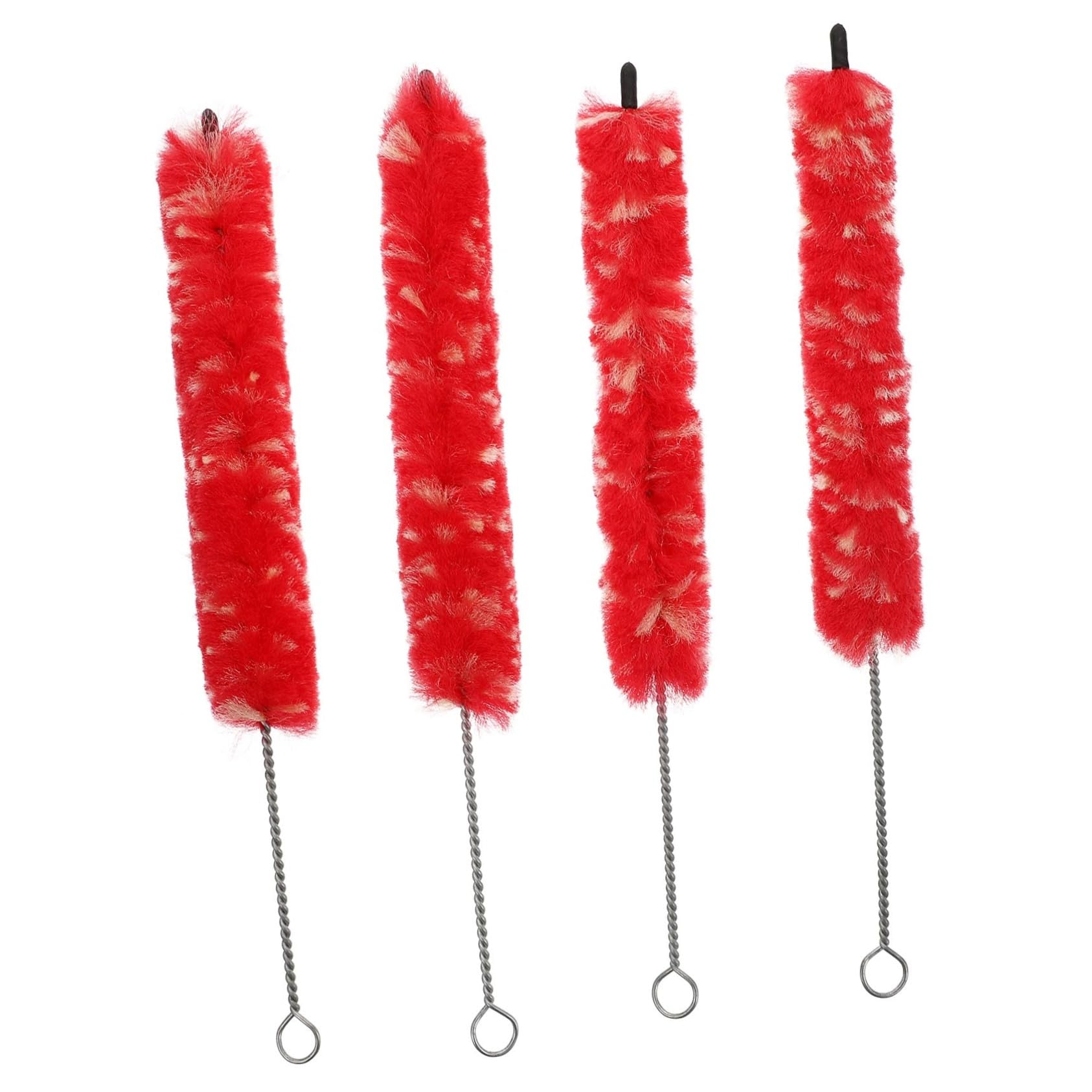 ULDIGI Musical Instrument Cleaning Brush for Clarinet 4 Pack Portable Durable Handheld for Wind Instruments Replacement Random Color