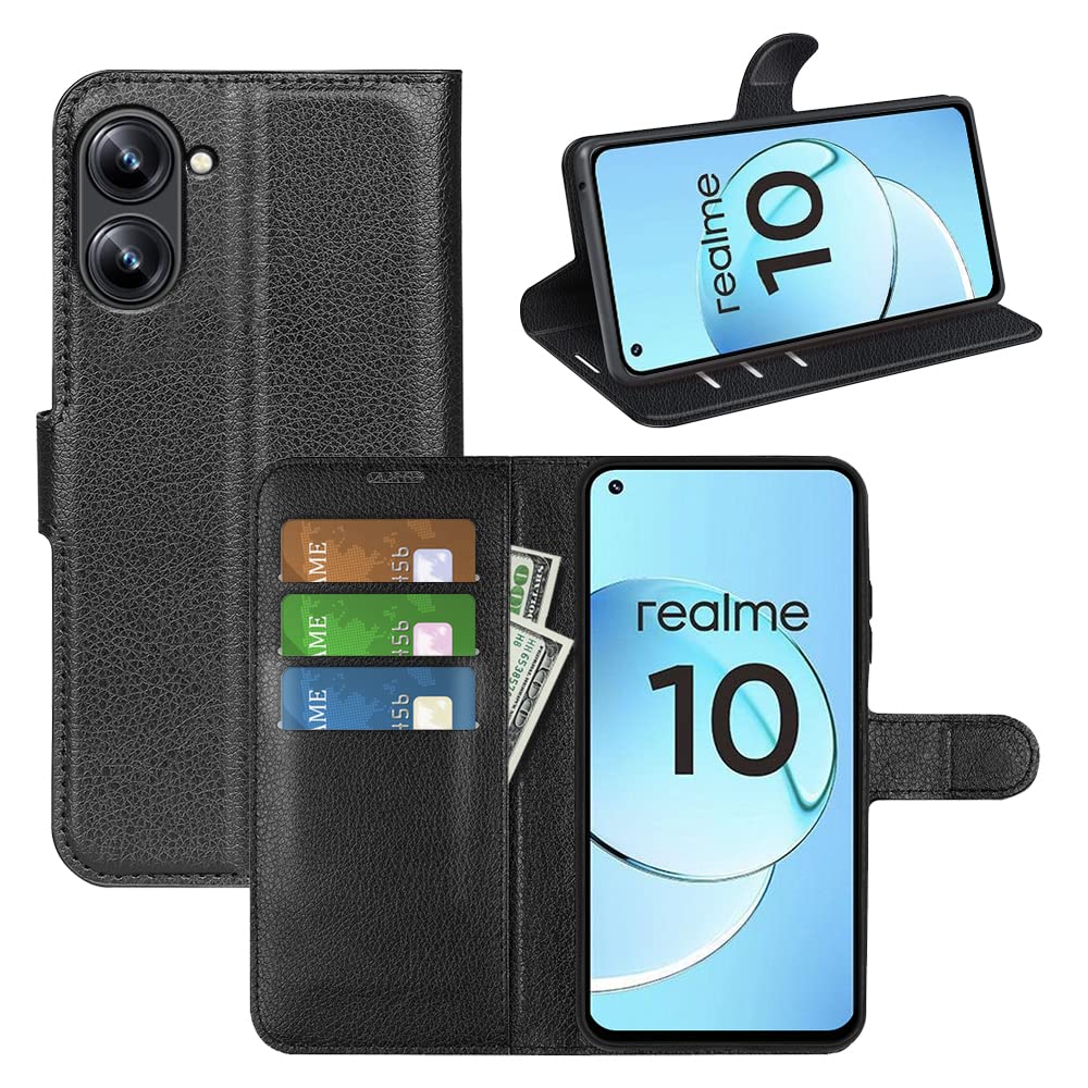Cover Custodia A Libro Morbida Per Realme 10 4G - Generica