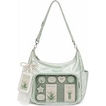 Coquette Ita Bag Crossbody Lace Y2K Messenger Bag for Women Pin Display Bag,Cute Kawaii Lolita Shoulder Ita Purse