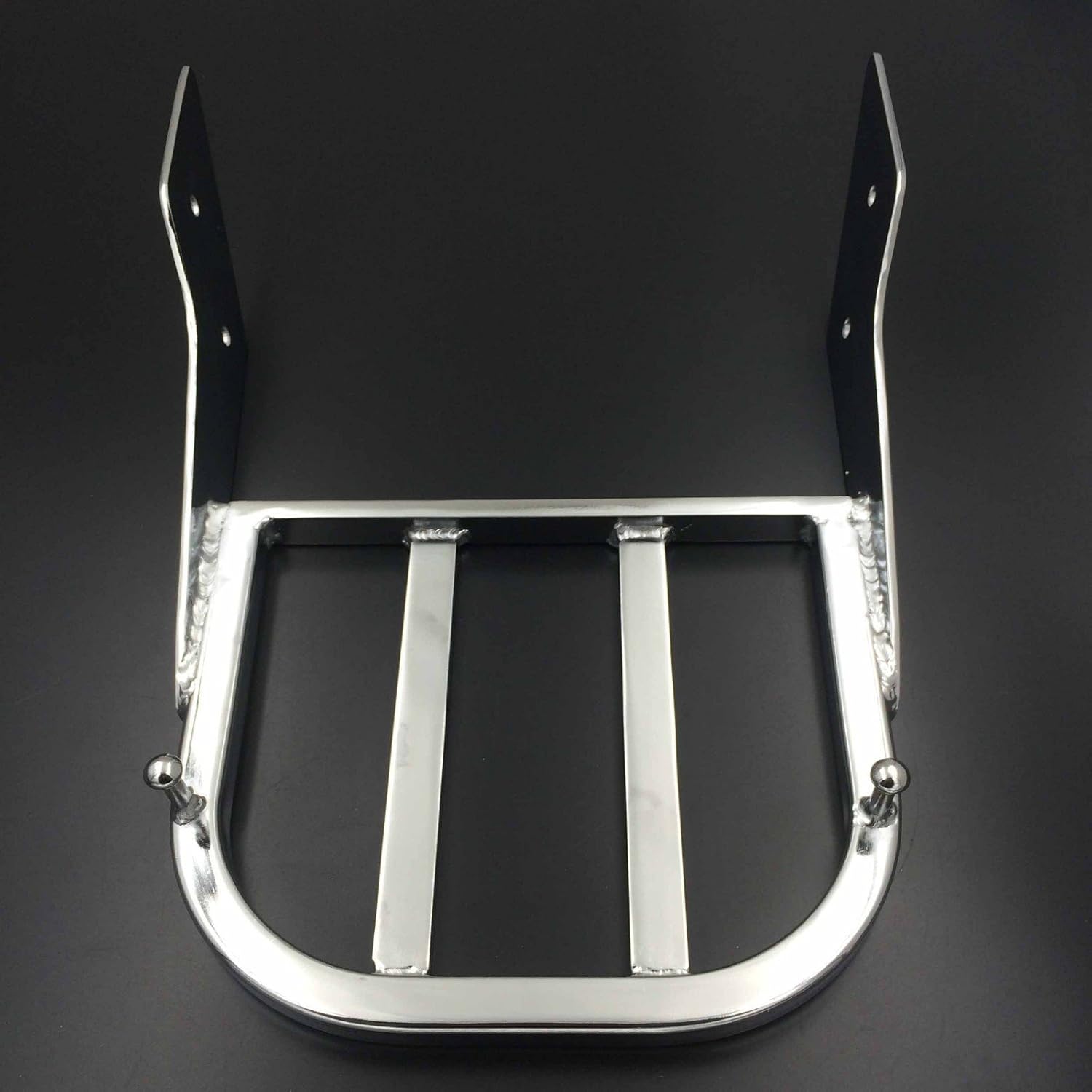 XKMT-Chrome Sissy Bar Luggage Rack Compatible With 2002-2006 VTX 1300C /2002-2011 VTX 1800C /2005-2011 VTX 1800F [B01G80P0U0]