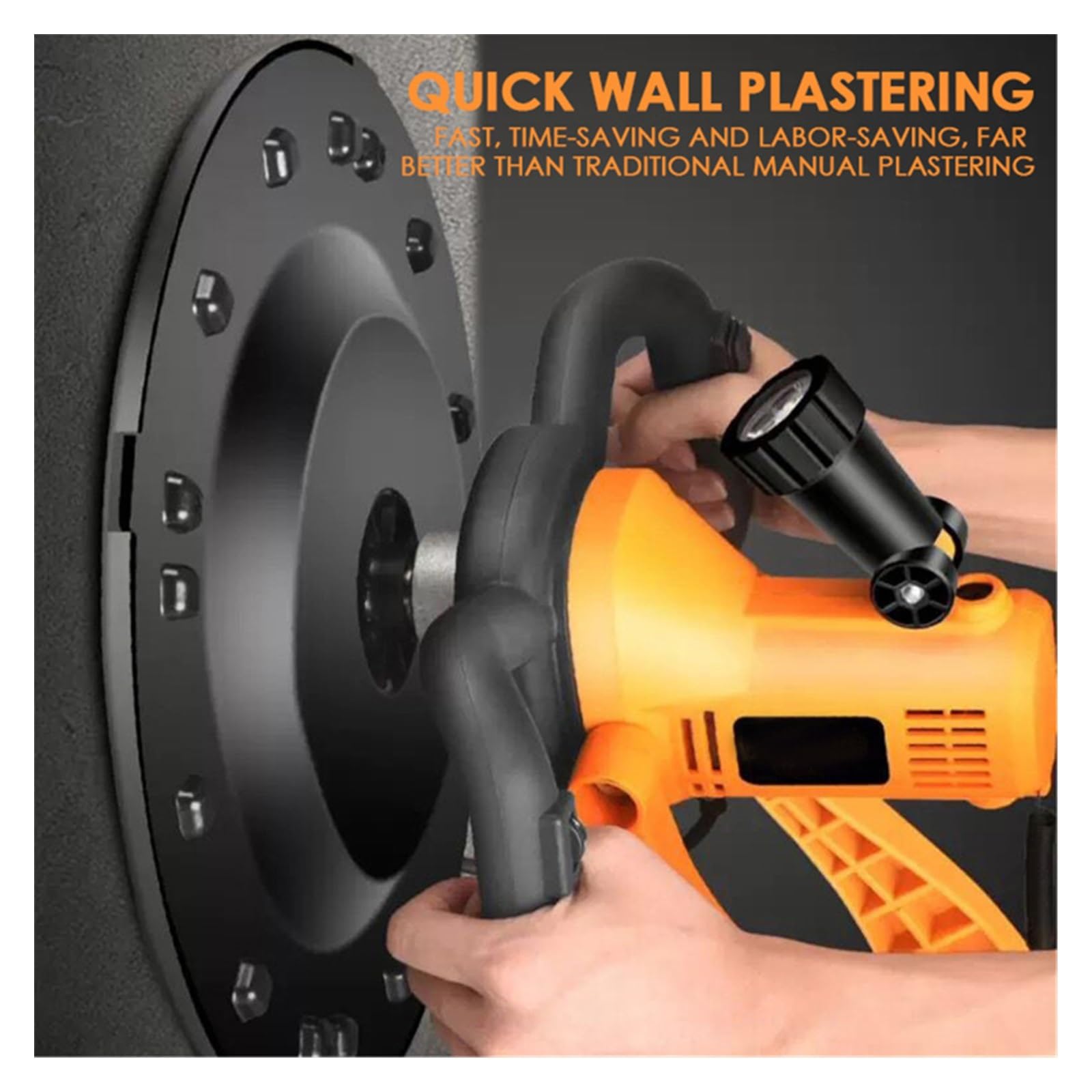 Máquina pulidora de pared paleta mortero cemento hormigón 80-200RPM máquina mezcladora taladro portátil,Alta eficiencia