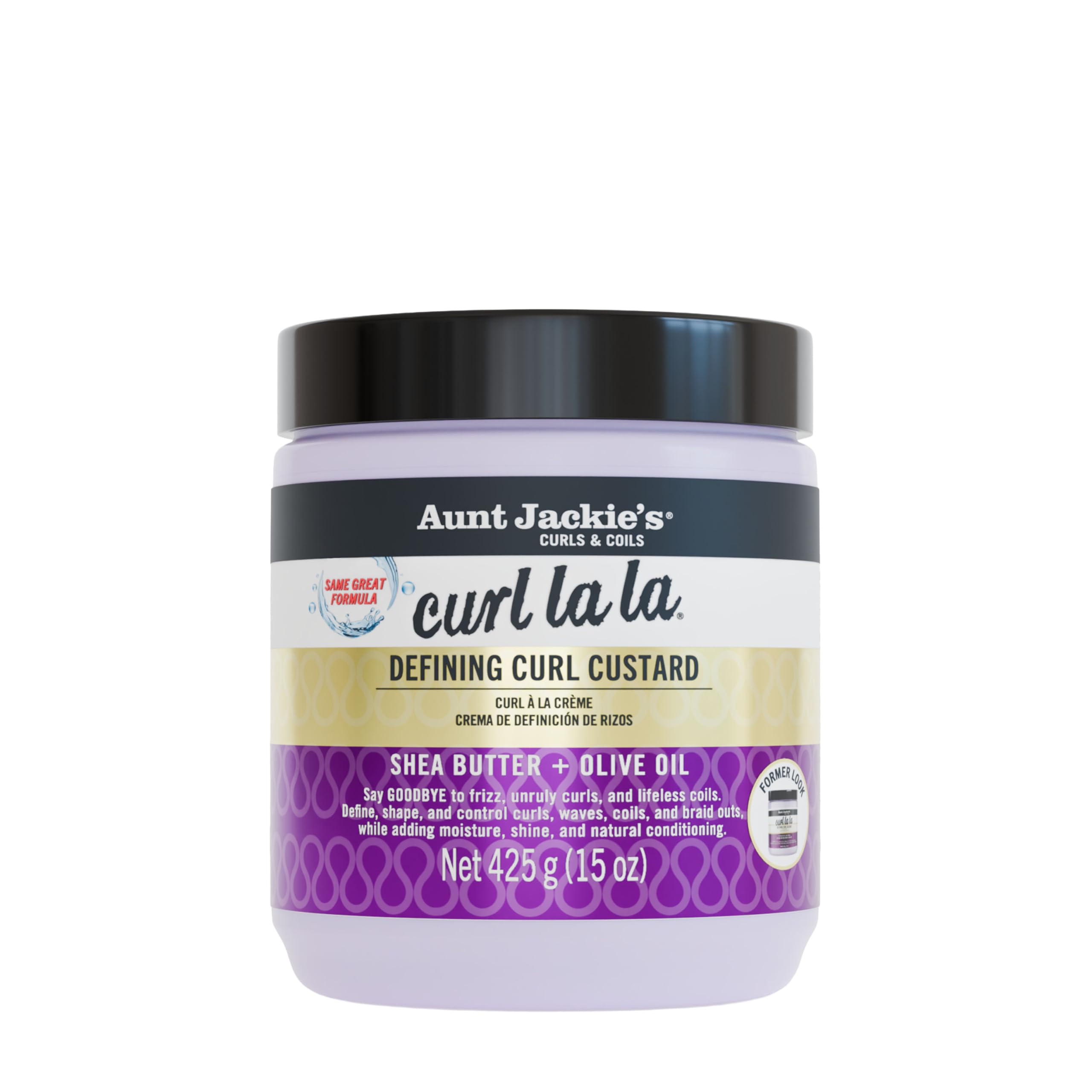 Aunt Jackie's Curl La La Defining Curl Custard, Fruity, 426g