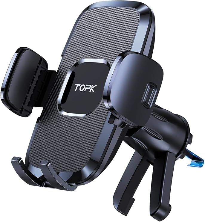 TOPK Handyhalterung Auto Handyhalter ürs Auto mit Upgraded Hook Clip