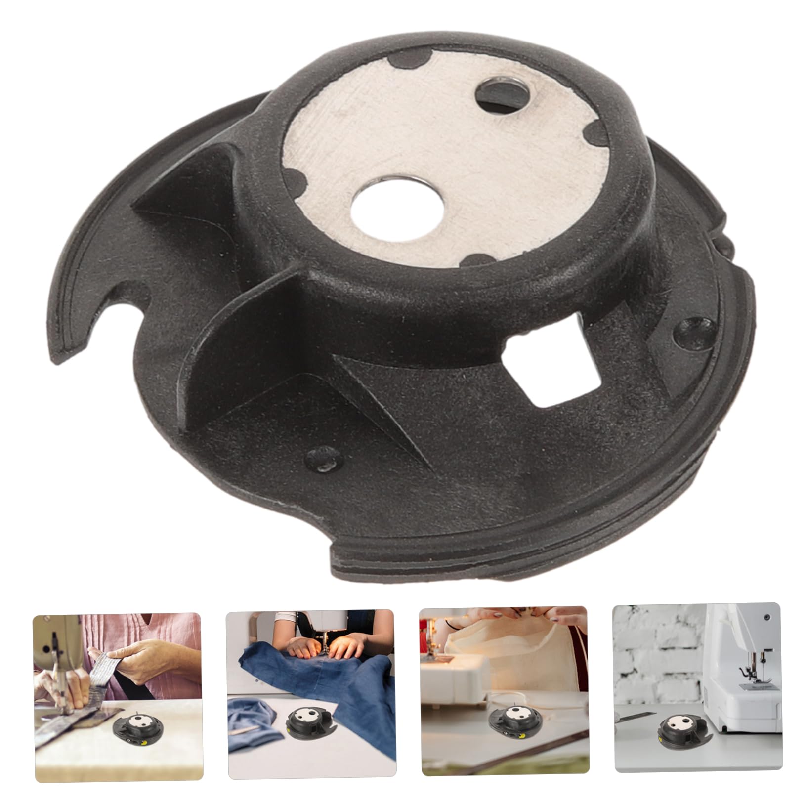 FONDOTIN Sewing Machine Bobbin Case Durable Small Bobbin Replacement for Sewing Machines Practical for Home Use Garment and Tailor Shops Essential Stitching Accessory