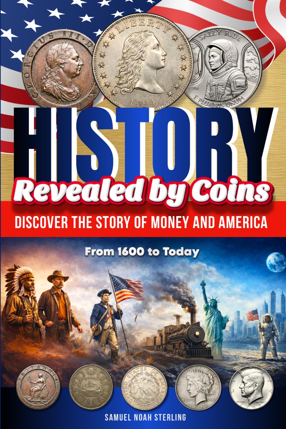History Revealed by Coins: Discover the Story of Money and America from 1600 to Today | Illustrated American History for Early Teens, Students, and Young Coin Collectors (Full-Color Edition)