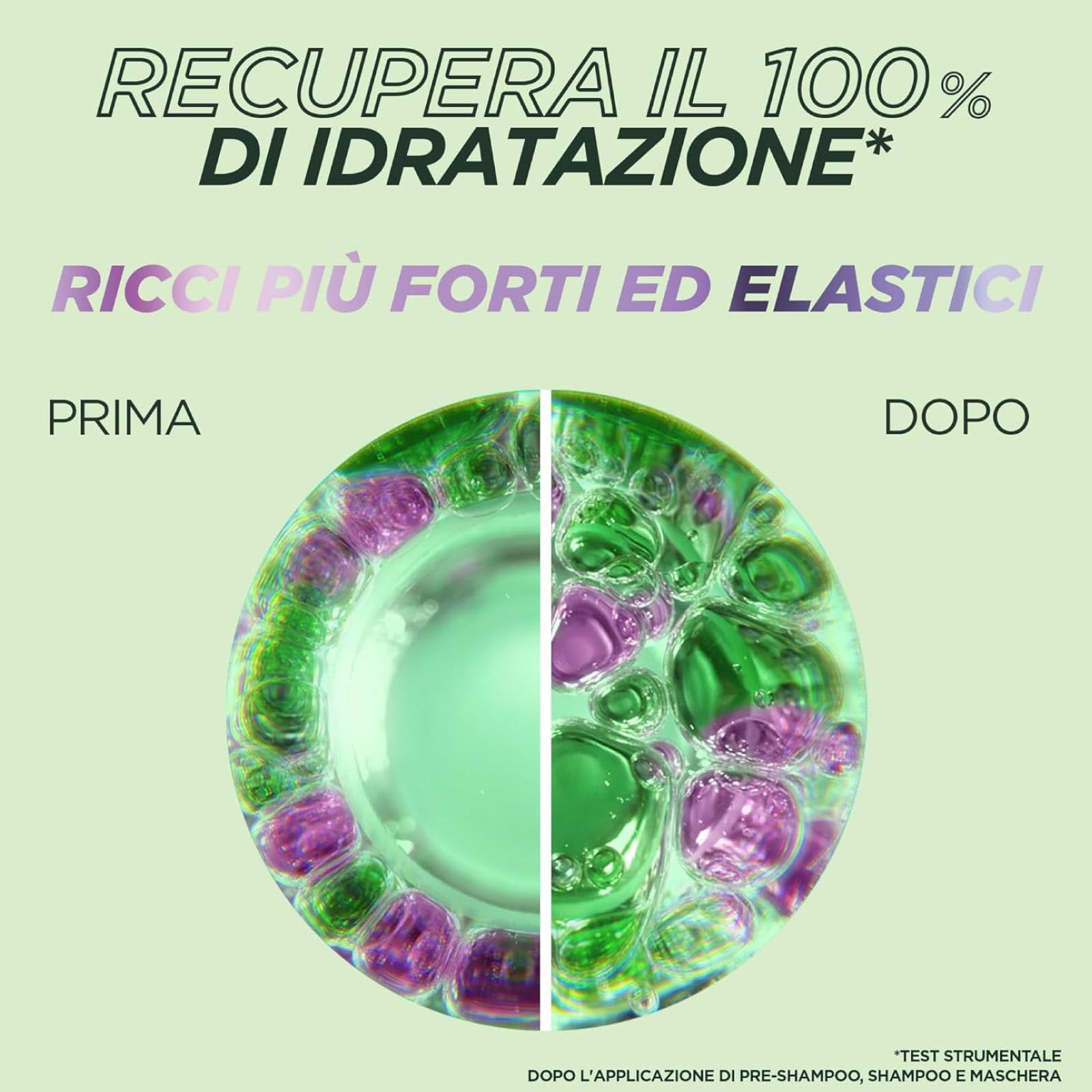 Garnier Fructis Método Rizos Sérum Spray Hidratante con Ácido Hialurónico y Manteca de Karité Define Nutre y Revitaliza el Rizo Fórmula Vegana Sin Siliconas - 3 Envases de 150ml