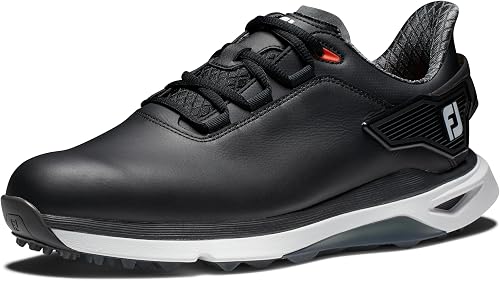 FootJoy Men's Pro/SLX Previous Season Style Golf Shoe, Black/White, 8.5