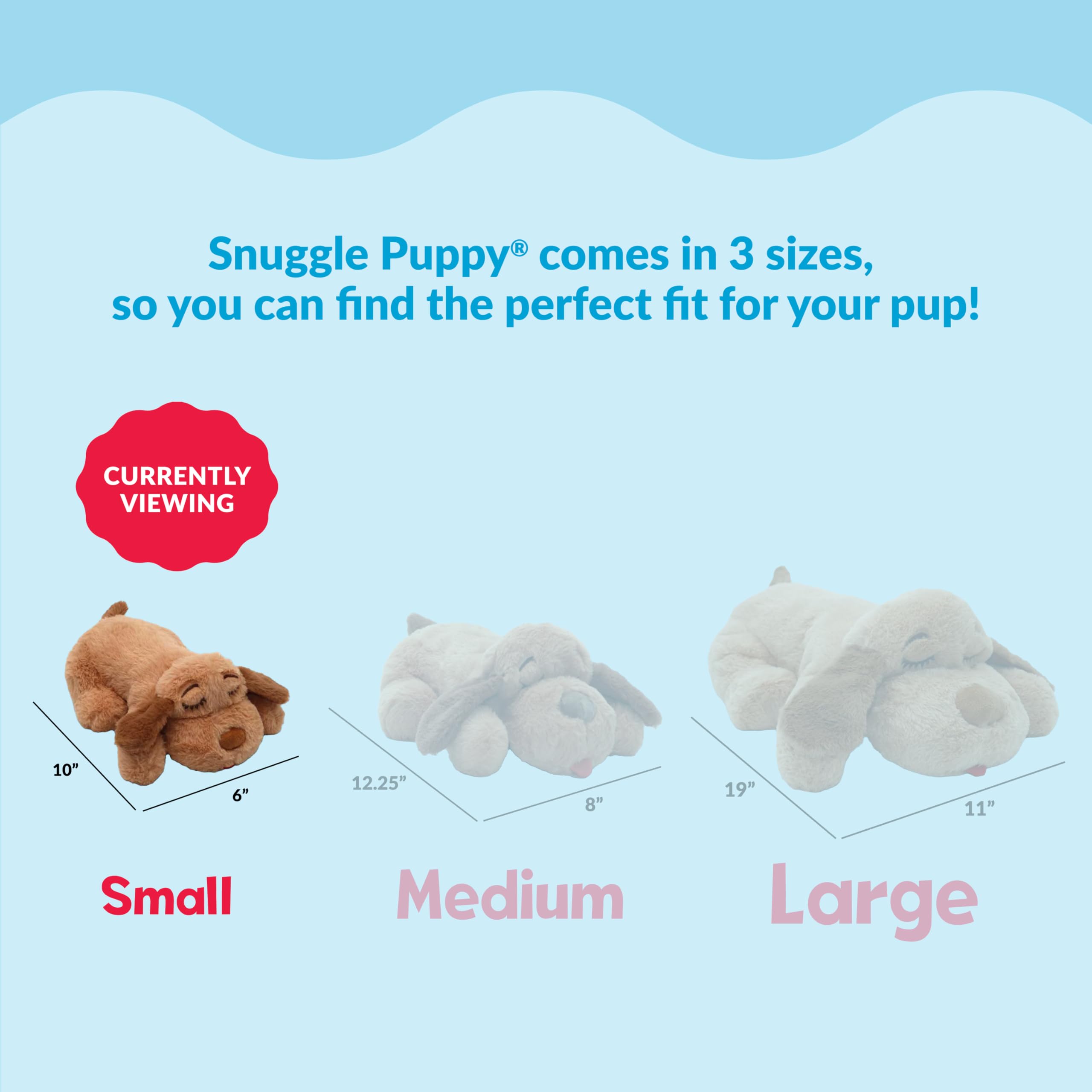 Snuggle Puppy Giocattolo per cuccioli con battito cardiaco per cani, sollievo dall'ansia e aiuto calmante per cani, comodo giocattolo per cani, allenamento comportamentale e aiuto per dormire