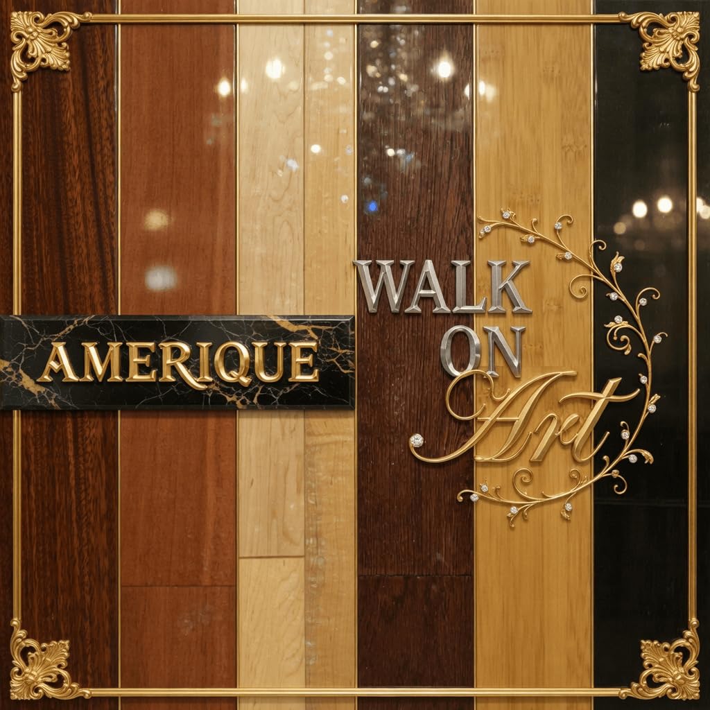 800 SQFT AMERIQUE 1,5 mm, imbottitura per pavimenti di alta qualità, 3 in 1, 200 SF/rotolo, confezione da 4 supporti con nastro adesivo e barriera al vapore