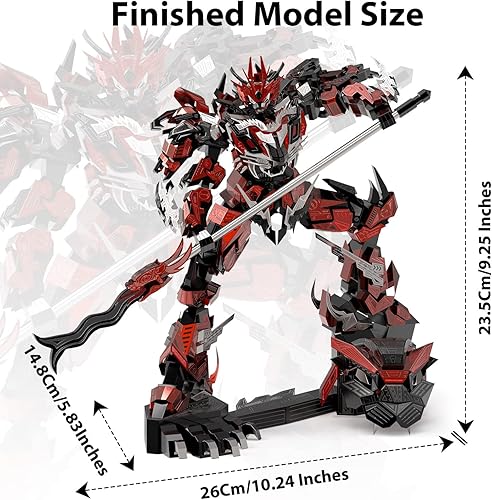 Vista 23 de Microworld Rompecabezas de metal 3D, kit de modelo de metal número 1, gran desafío para adultos, rompecabezas 3D para adultos, rompecabezas