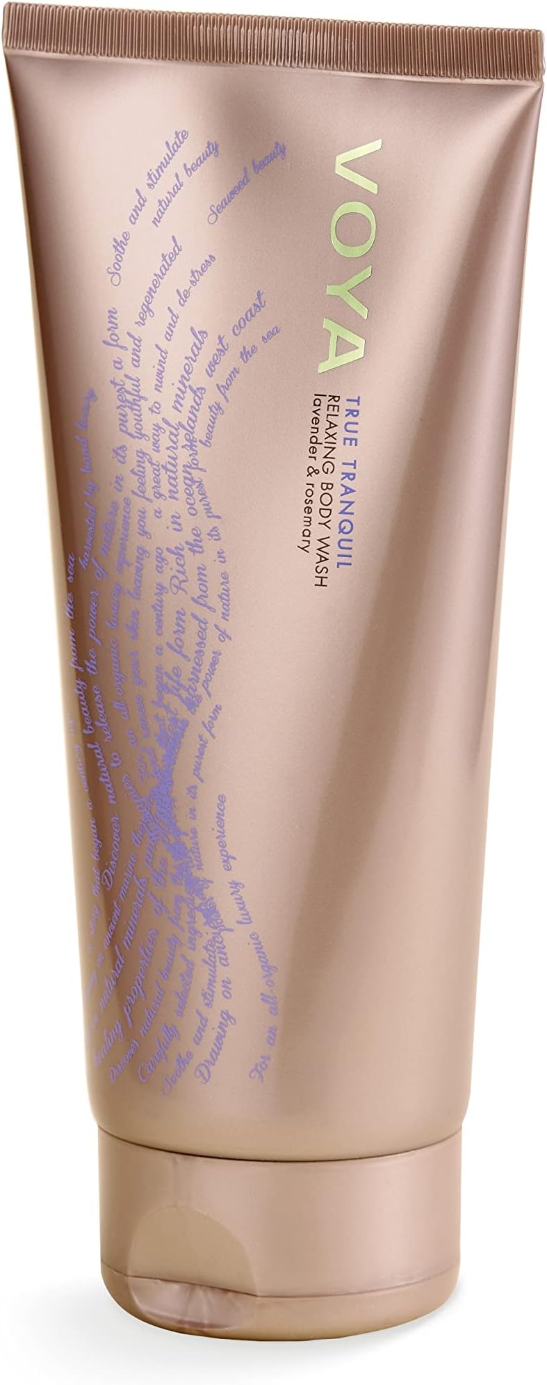 True Tranquil Relaxing Shower Wash, Lavender and Rosemary, Organic Body Wash, 200ml
