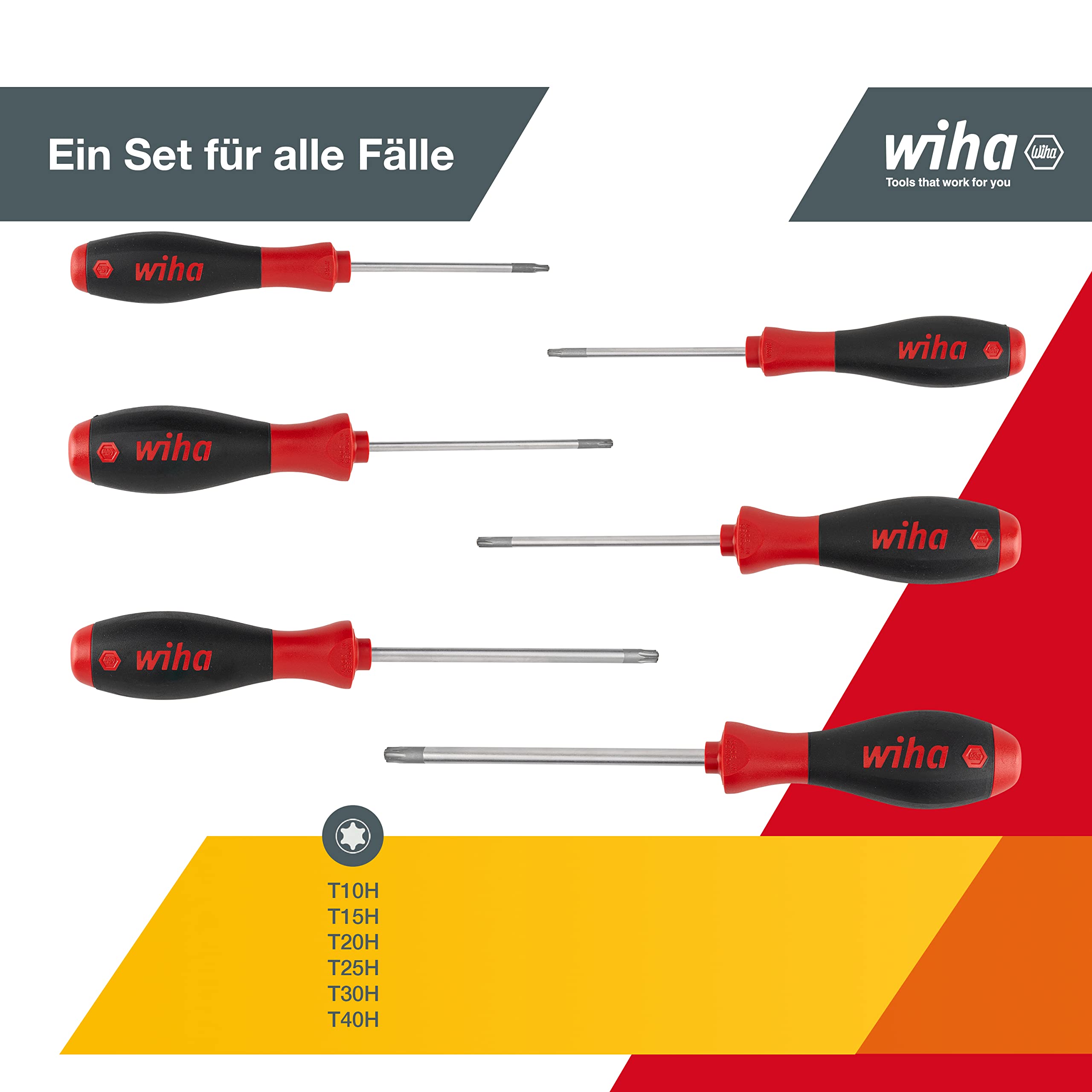 Juego de destornilladores SoftFinish® 362R SF K6 SO SATZ 6-tlg; MagicSpring