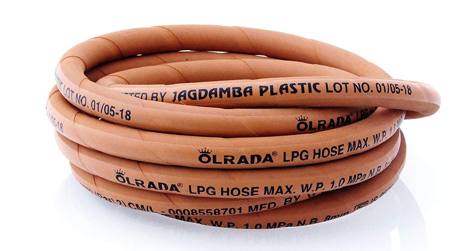 Olrada LPG Rubber Hose Pipe, Orange LPG Hose Pipe (2 Mtr) (B07NCYH4XB) Amazon Price History, Amazon Price Tracker