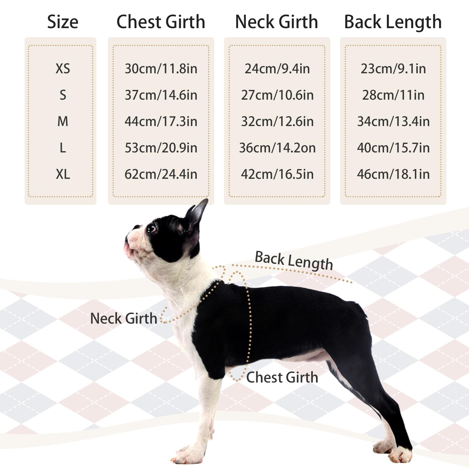 Small Dog Jumper, Puppy Jumper Comfortable Chihuahua Winter Clothes for Girl Boy Cold Weather Holidays Party Christmas(Khaki, S) - Image 2