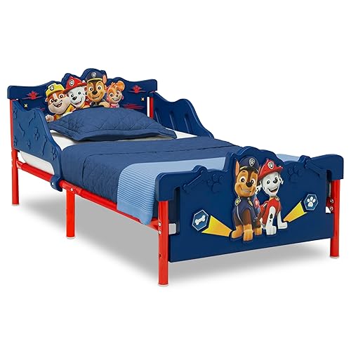Delta Children PAW Patrol - Cama infantil 3D, color azul