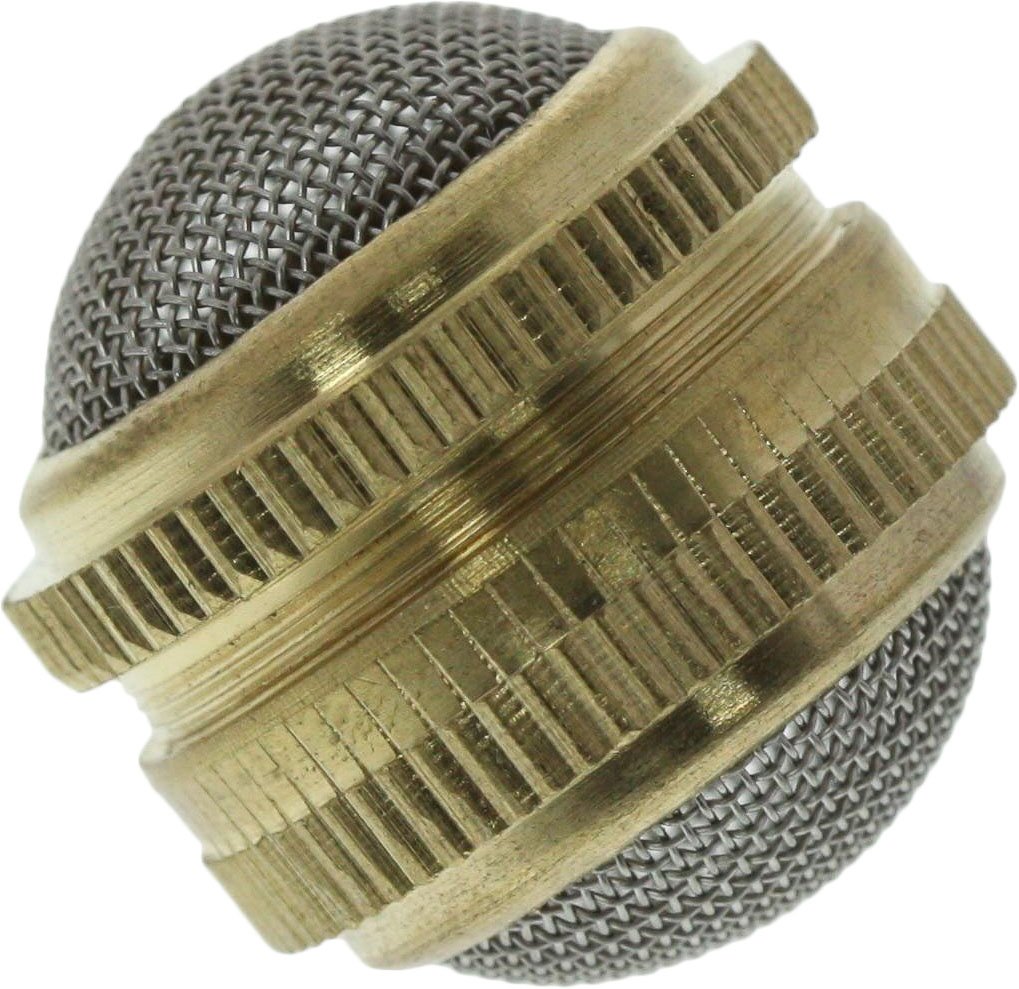 SE 1" Brass Frame Jewelry Cleaning Basket with Stainless Steel Mesh - Ideal for Small Parts and Stones -JT-DC23