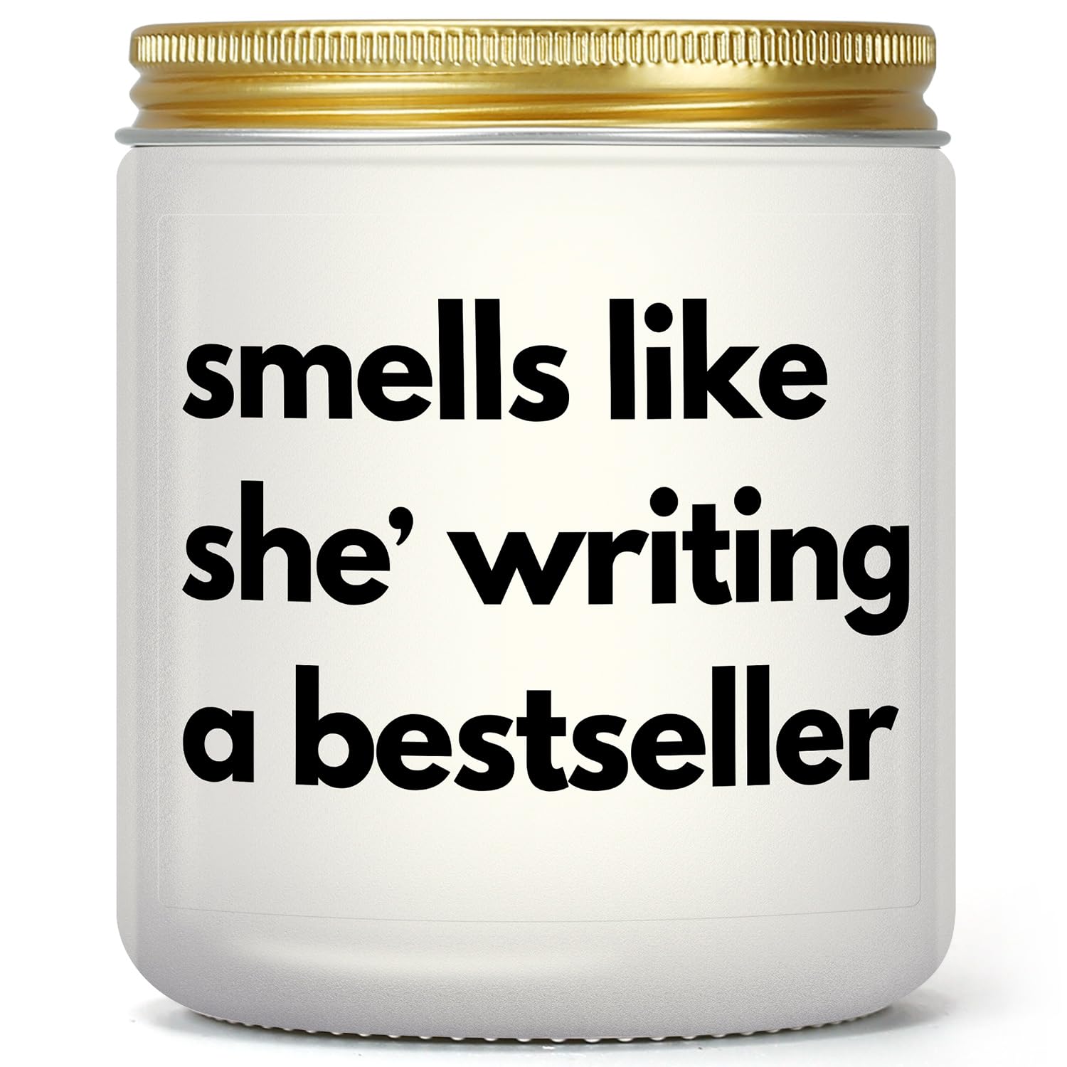 Writer Gifts for Women, Cool Gifts for Writers Authors Novelist Scriptwriter, Birthday Christmas Gift for Future Best Author, Writing Lovers, Lavender Scented Writer Candle for Mom Sister