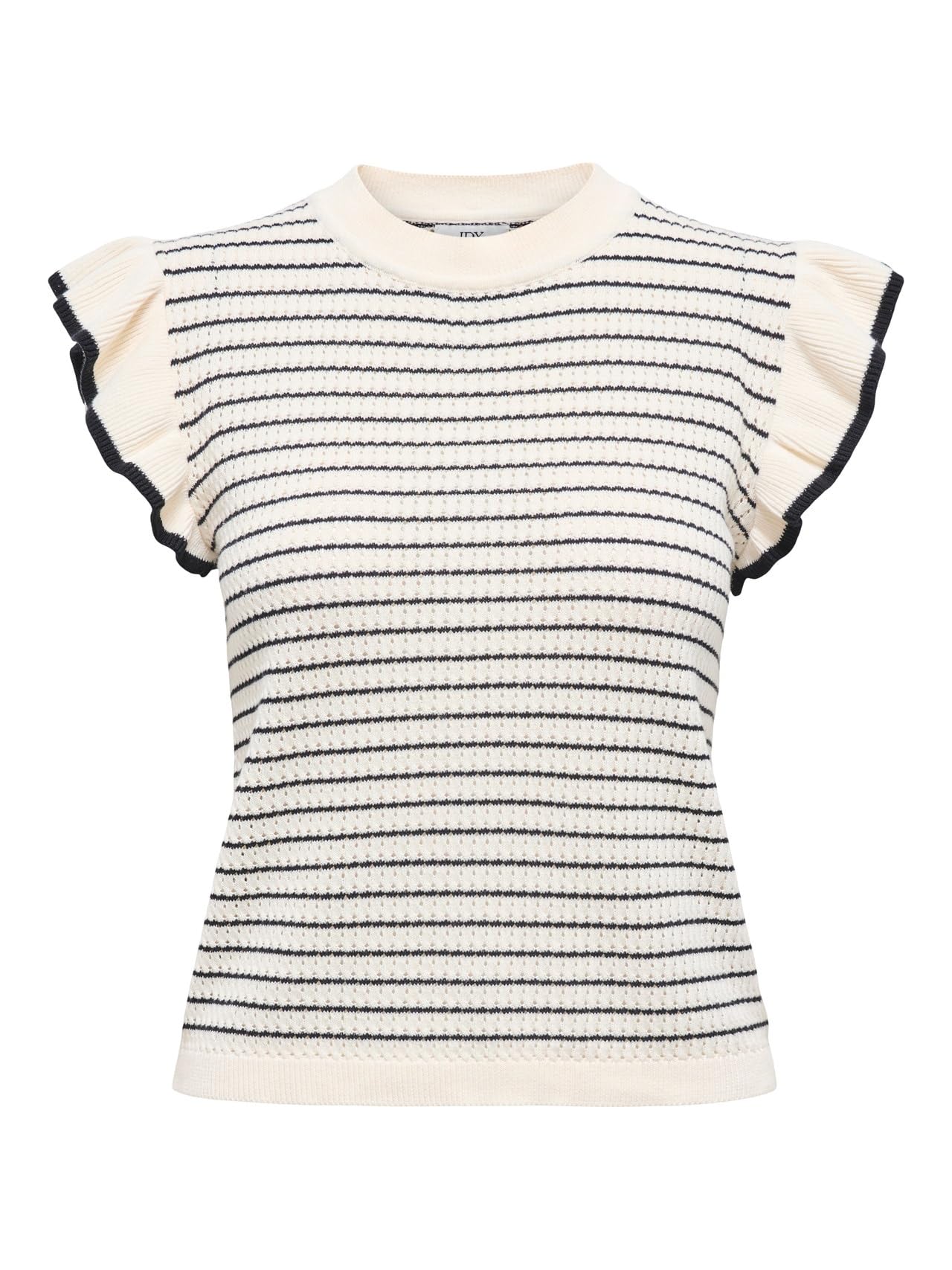 JDY Damen Jdycarice S/L Frill Pullover KNT Noos Jdycarice S/L Frill Pullover KNT Noos (1er Pack)