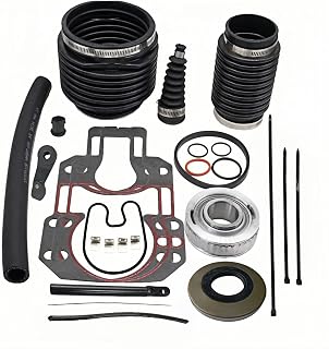 18-8206 Transom Seal Bellows Repair kit for MerCruiser Alpha 1 Gen 2 Stern Drive with Exhaust Bellows 30-803099T1