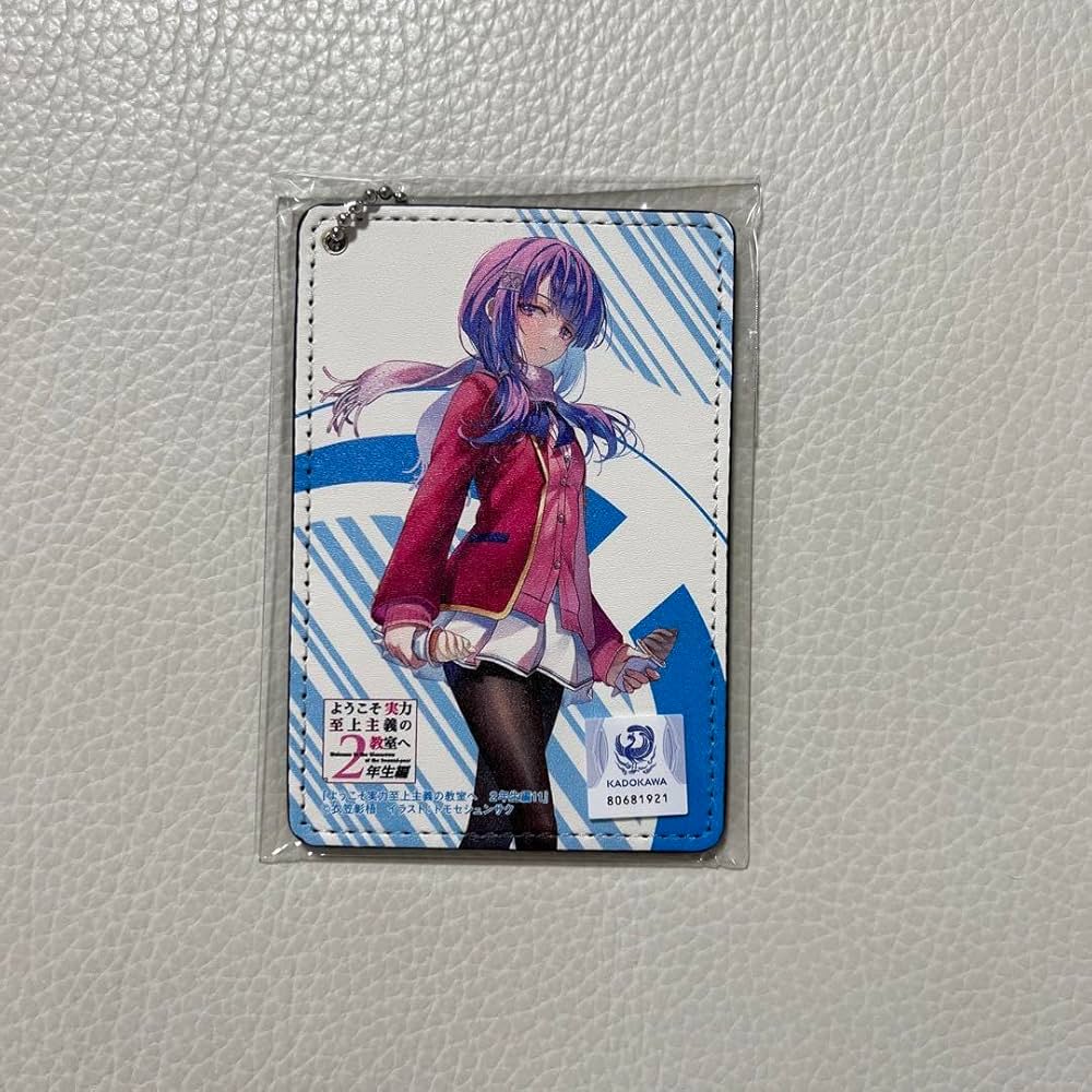 ようこそ実力至上主義の教室へ　パスケース8点 ようこそ実力至上主義の教室へ]二つ折りパスケース（ミニキャラ）