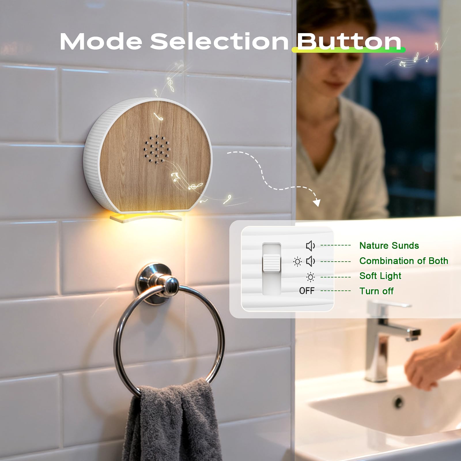 Bird Chirping Box Motion Sensor met Led-lampjes, Timer, 12