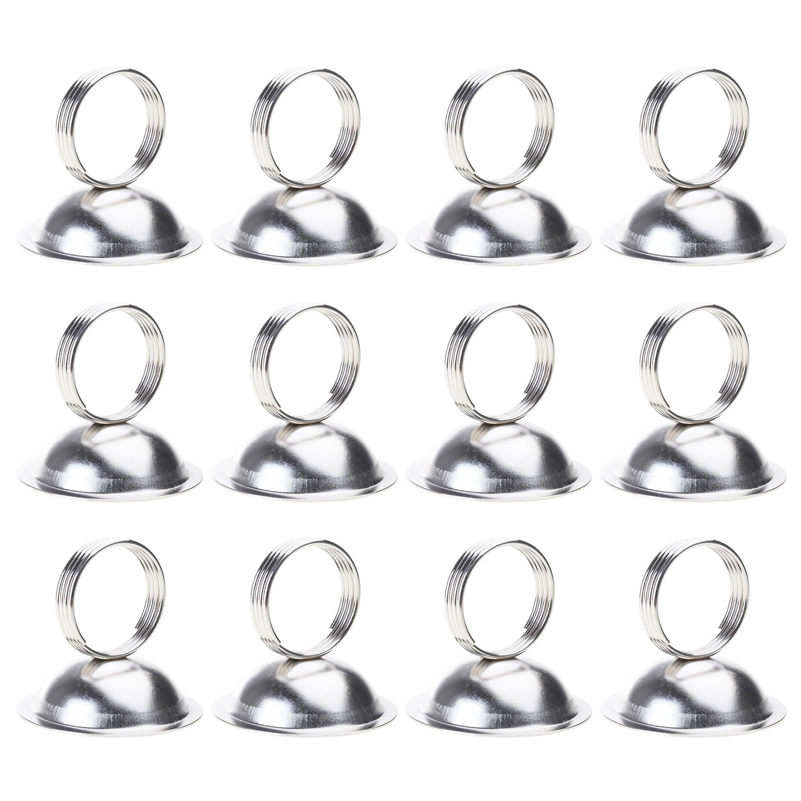 Yhplxyuus Stylish Metal Table Sign Holders Portable Stands Place Cards Holders for Organizing Table Setting At Gatherings Number