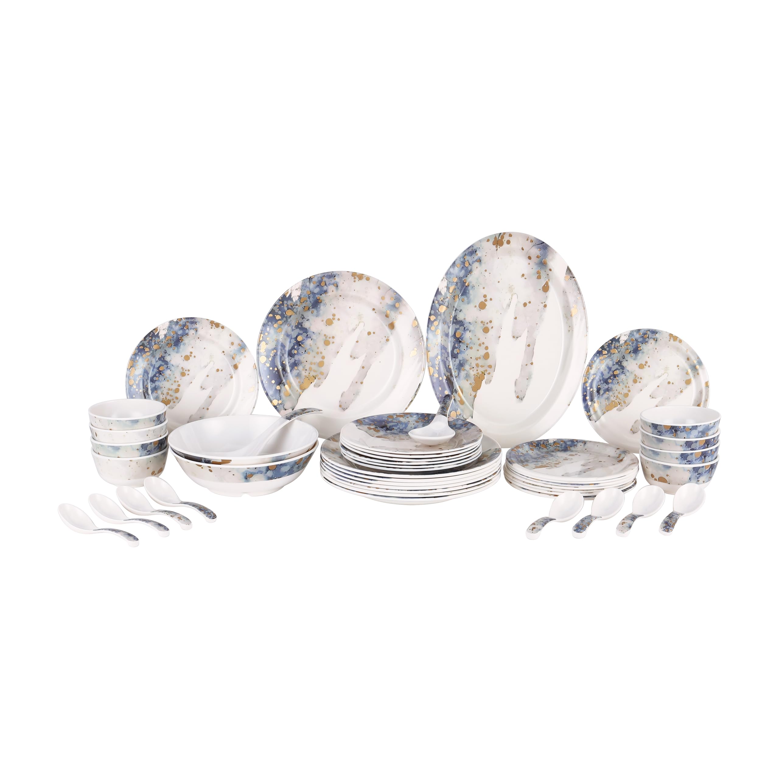 Melamine Ware Royalford Melamine Ware 45 Pieces Dinner Set, RF6718