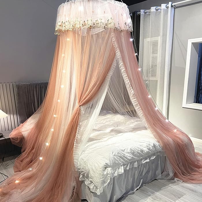 Buy Zanzariera a Cupola Da Terra,Tenda Da Letto Da Sogno in Filato