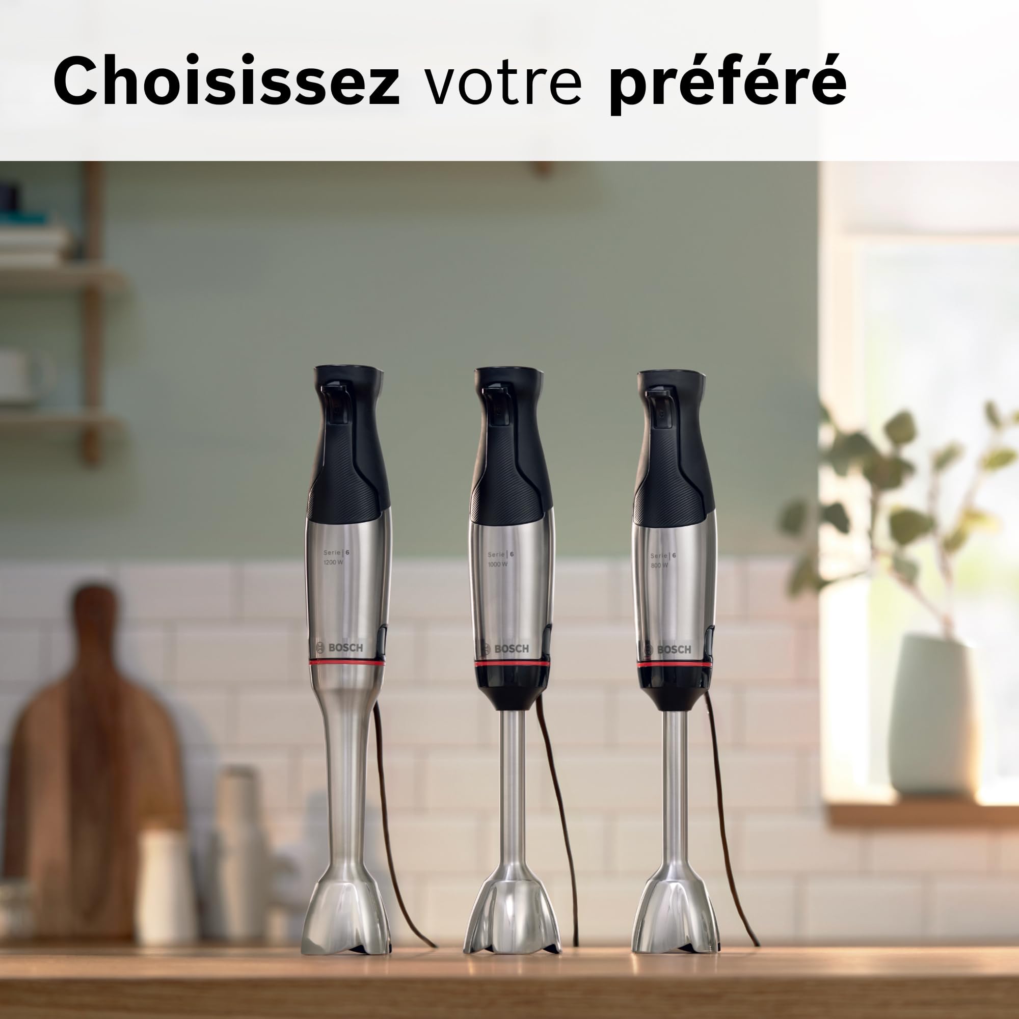 Bosch MSM6M830 ErgoMaster Série 6 - Mixeur plongeant