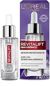 L'Oréal Paris Sérum Anti-Idade Hidratação Preenchedora Revitalift, 1,5% de Ácido Hialurônico Puro, 30ml