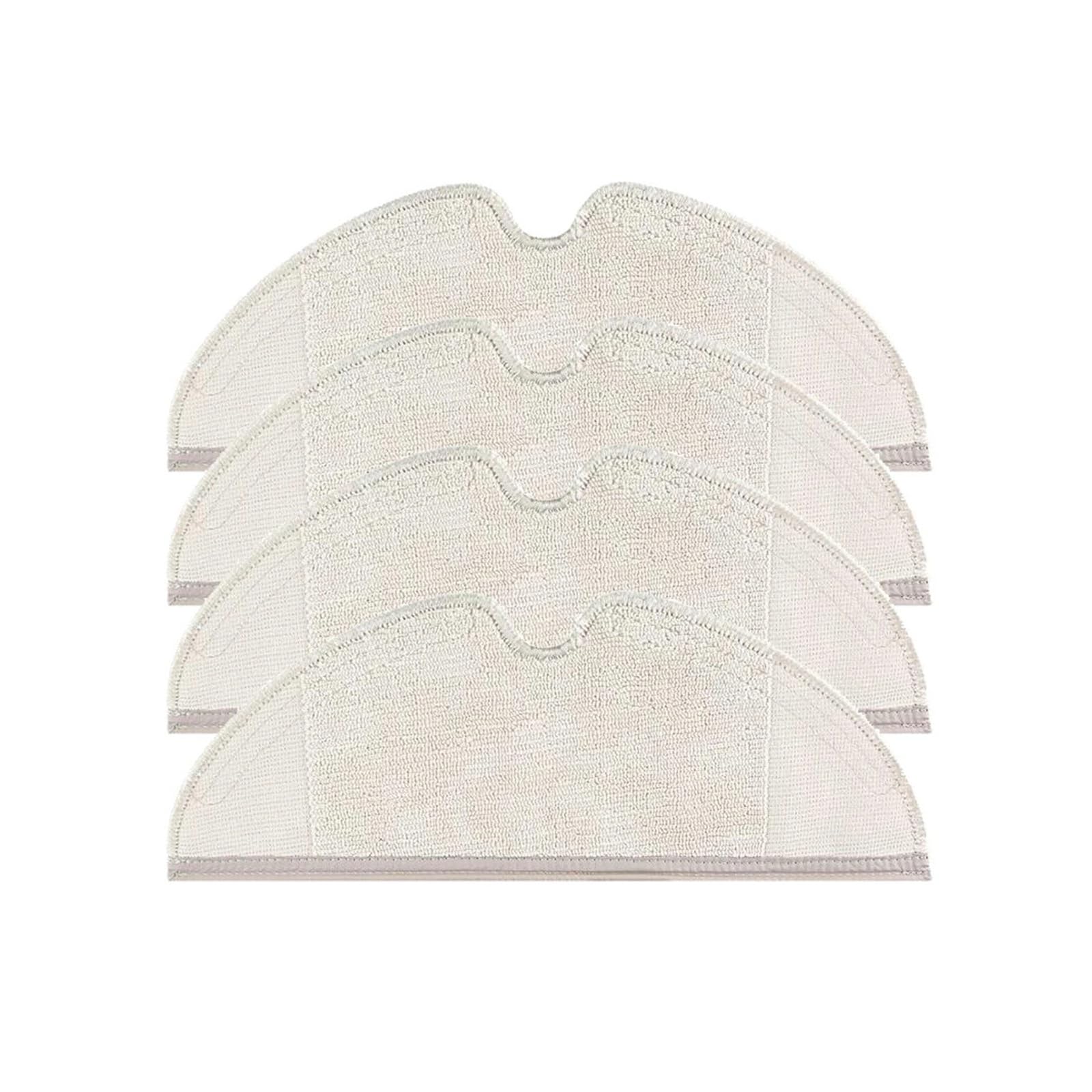 AIHDBCL Compatible For Xiaomi，Compatible For Dreame ，F9 D9 L10Pro Robotic Vacuum Cleaner Parts Mop Pads Cloth Replacement(4pcs)